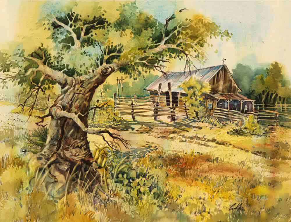 Barn Accent & Decor Tile Warren Cullar Country Art Ceramic WC125AT