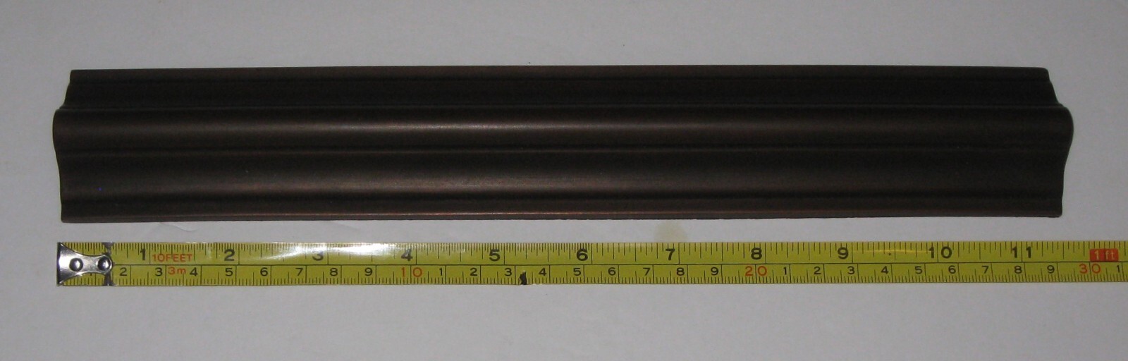2″x11.75″ Oil Rubbed Bronze Cuvee Liner Metal Resin Accent Wall Tile – 9 pcs