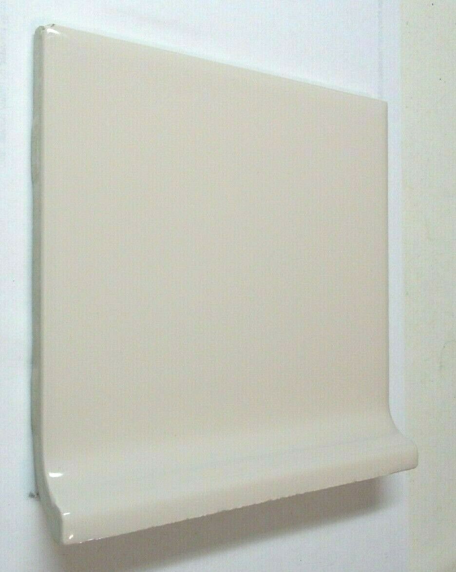 1 Cove Base Radius Wall Tile Indonesia 619284415815 Beige Gloss Ceramic 4-1/4″