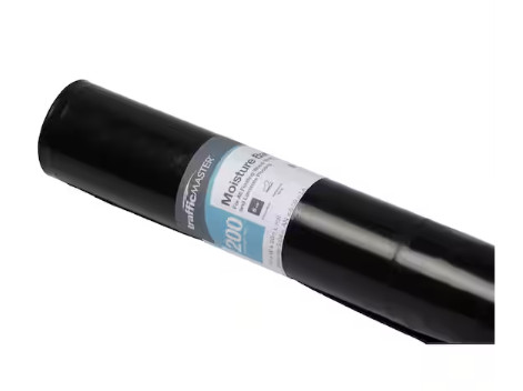 TrafficMaster 6 Mil Moisture Barrier Underlayment 200 Sq Ft Roll 10′ x 20′ New