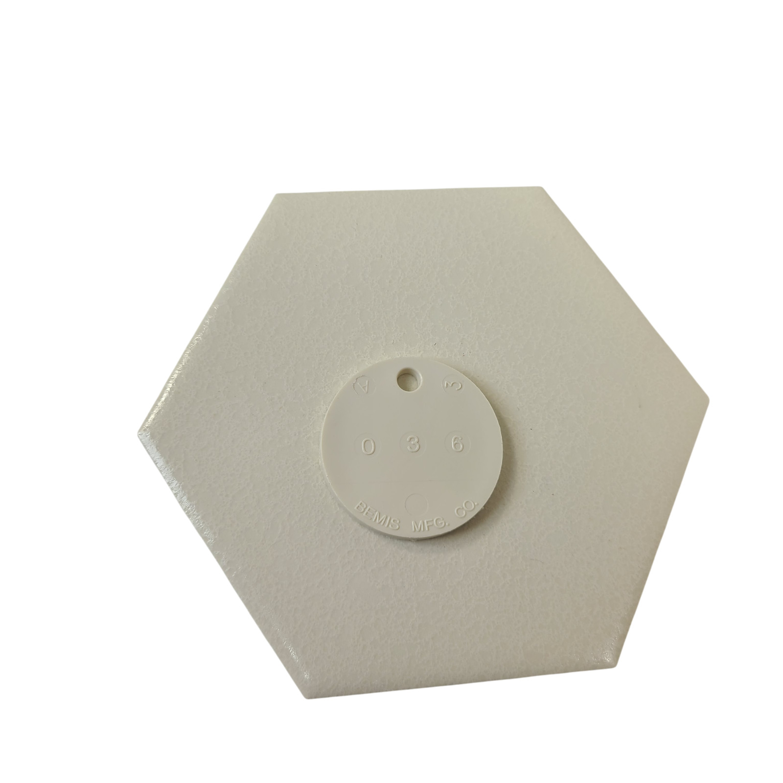 Beige Bone Almond Ceramic Tile Hexagon FT Subway Vintage Mid Century Crystalline