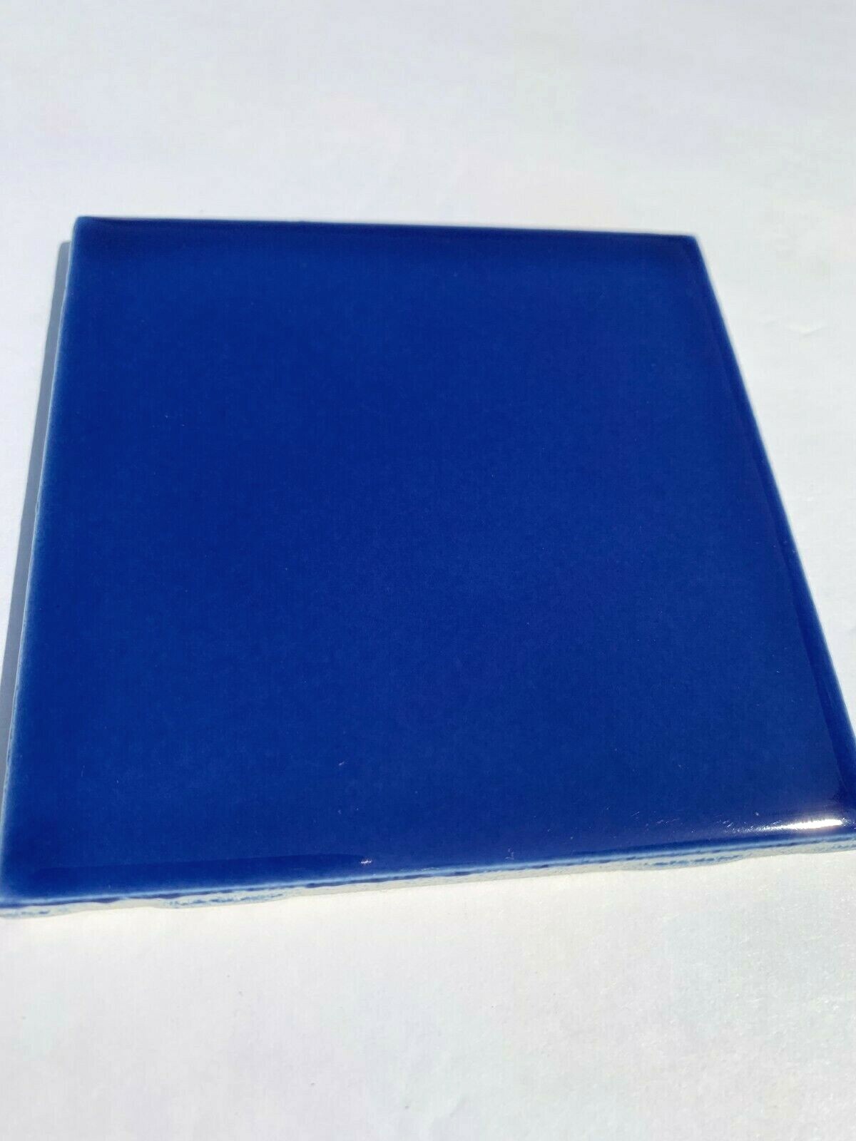 NEW AMERICAN OLEAN 4″ x 4″ ROYAL BLUE S15 GLOSS * 12 * TILES