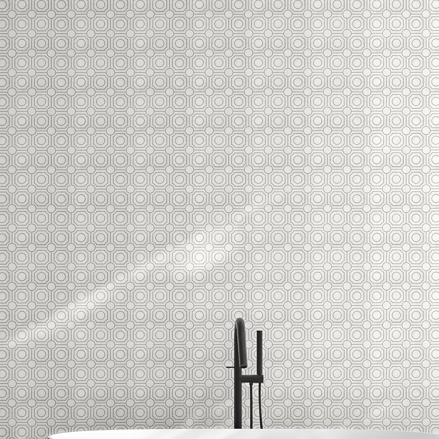 Bianco Dolomite 10×10 Polished Marble Tile for Elegant Kitchen & Bath Decor