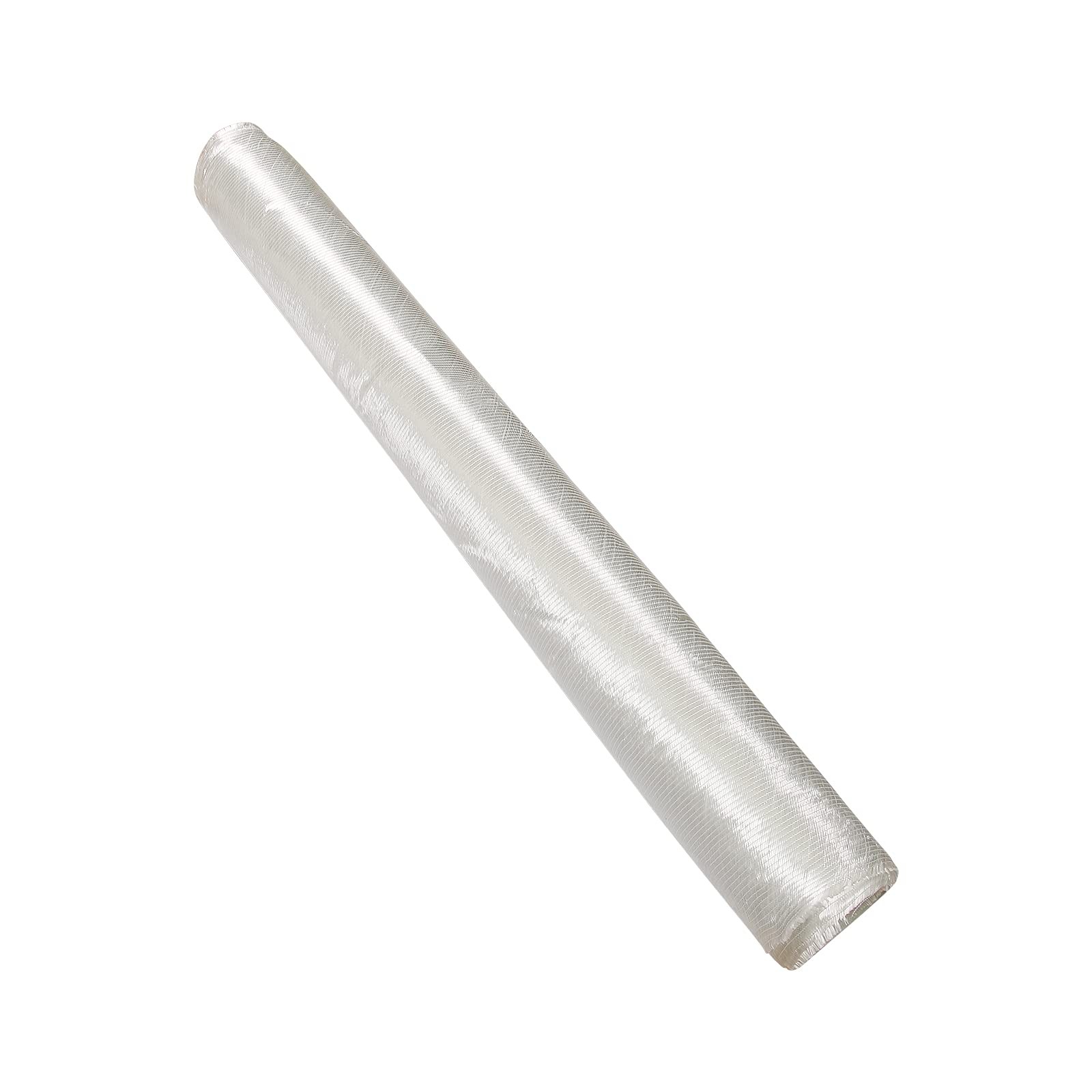 Bubujia +45°/-45° Fiberglass Biaxial Cloth Mat, 50″ x 5 Yards, Epoxy White