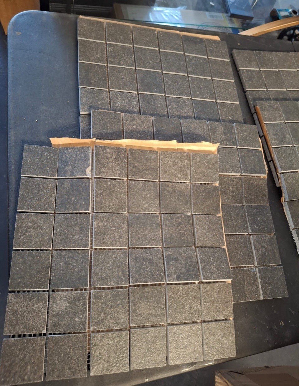 IVY HILL TILE 9QDominion Charcoal Black 11.81 in. x 11.81 in.
