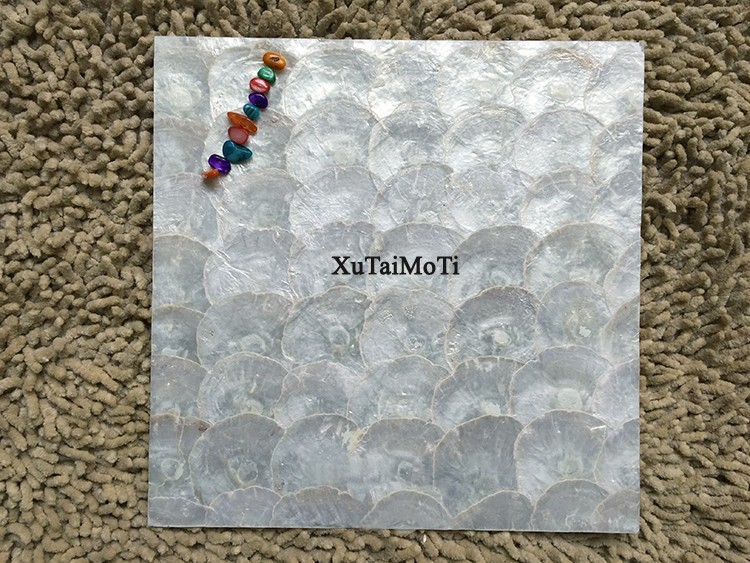11PCS Noble White Capiz Shell Mosaic Tile Mother of Pearl Bathroom Interior Wall