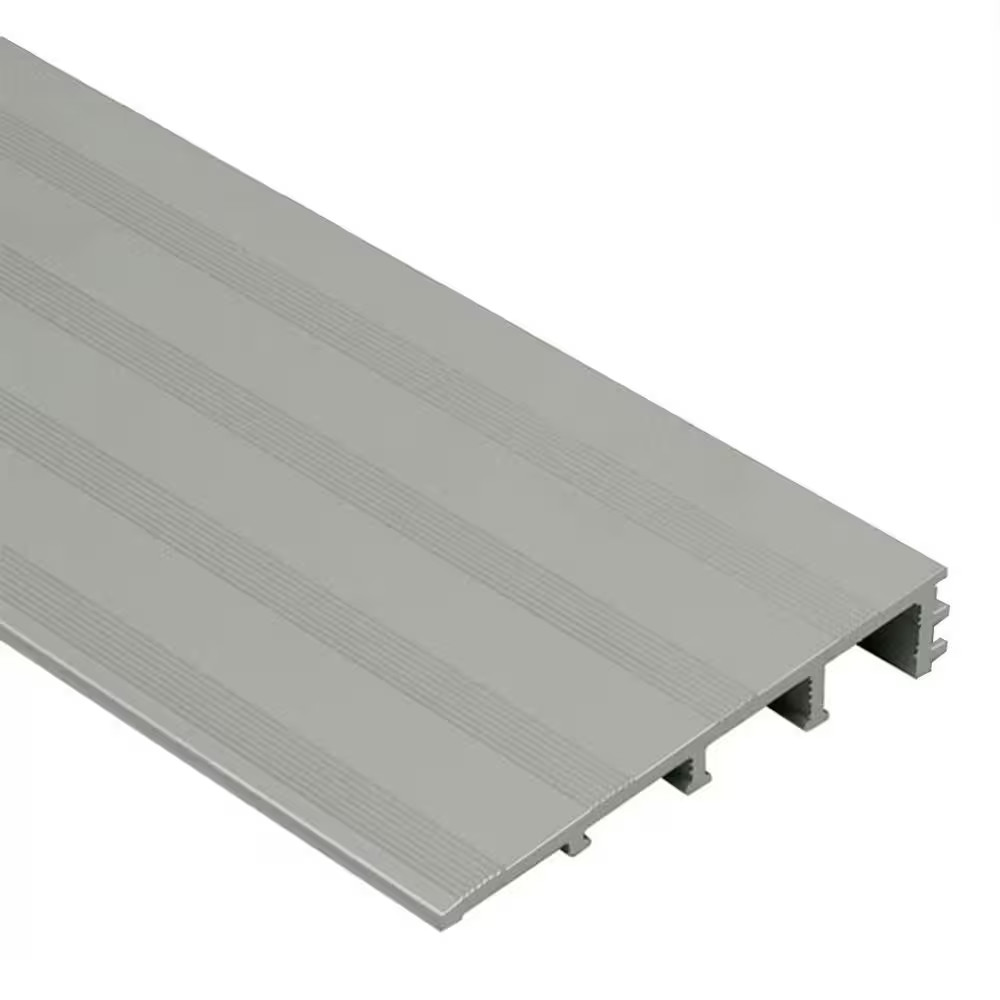 Reno-Ramp-K Satin Anodized Aluminum 1/2 In. X 8 Ft. 2-1/2 In. Metal Reducer Tile