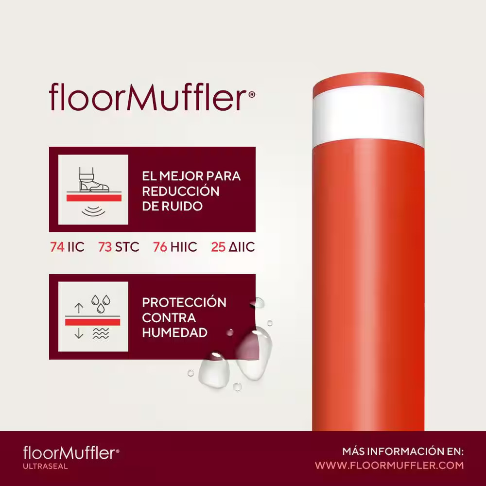 600 Sq. Ft. 150 Ft. X 48 In. X 2 Mm Premium Underlayment for Laminate, Hardwo…