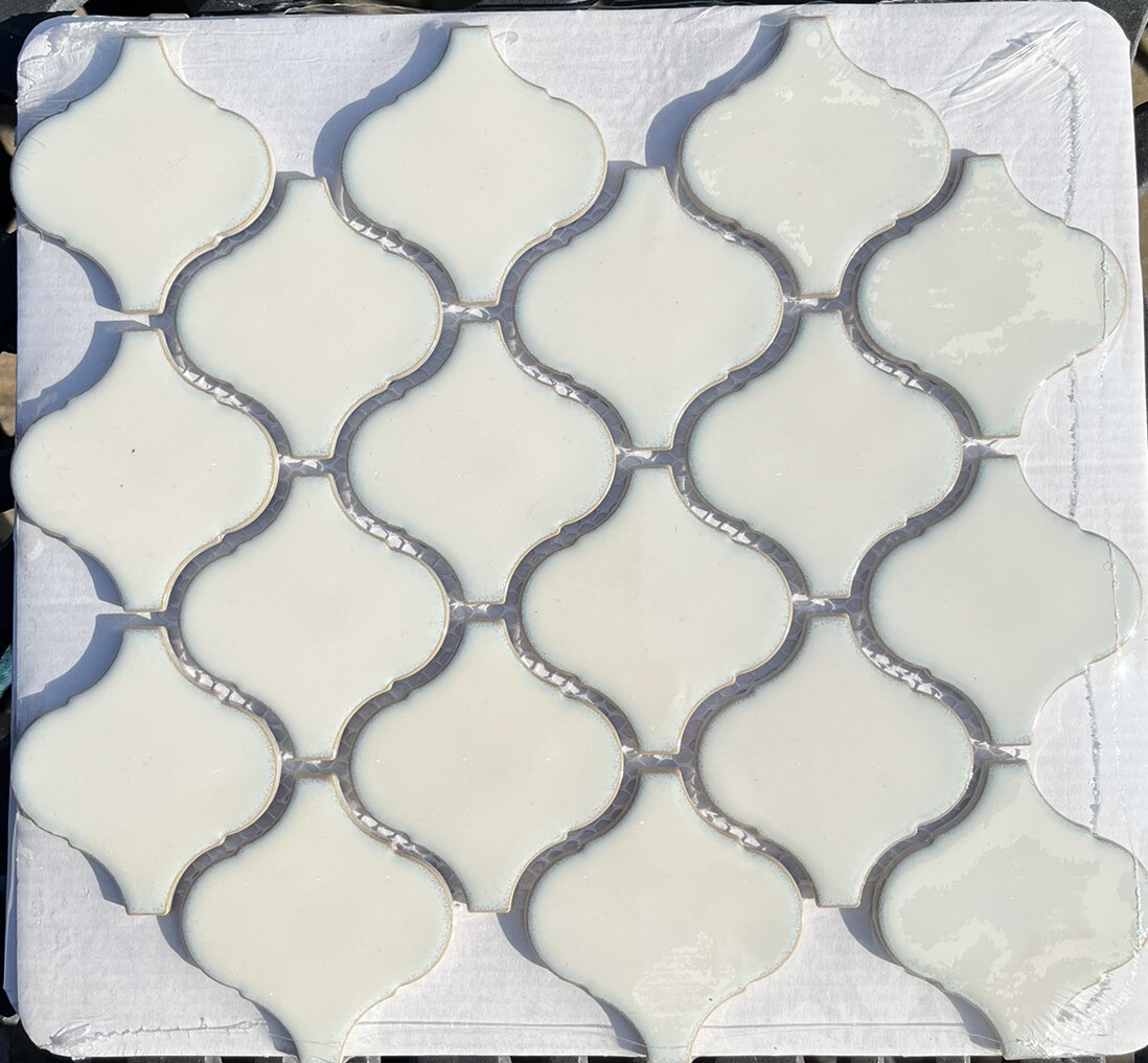 Bianco Arabesque Mosaic Tile