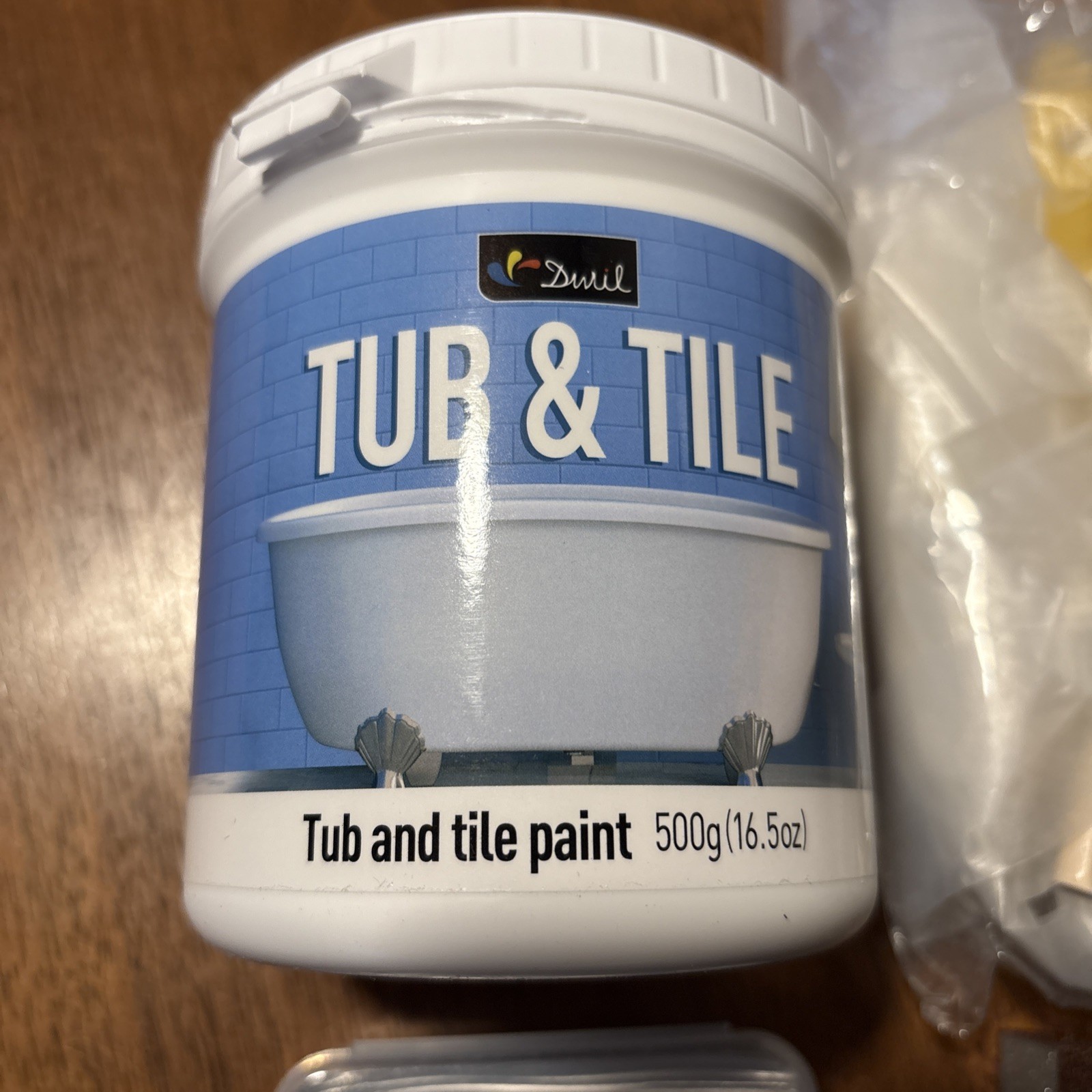 Tub and Tile Paint 16.5 oz, Tub and Tile Refinishing Kit with Hardener, Tub R…