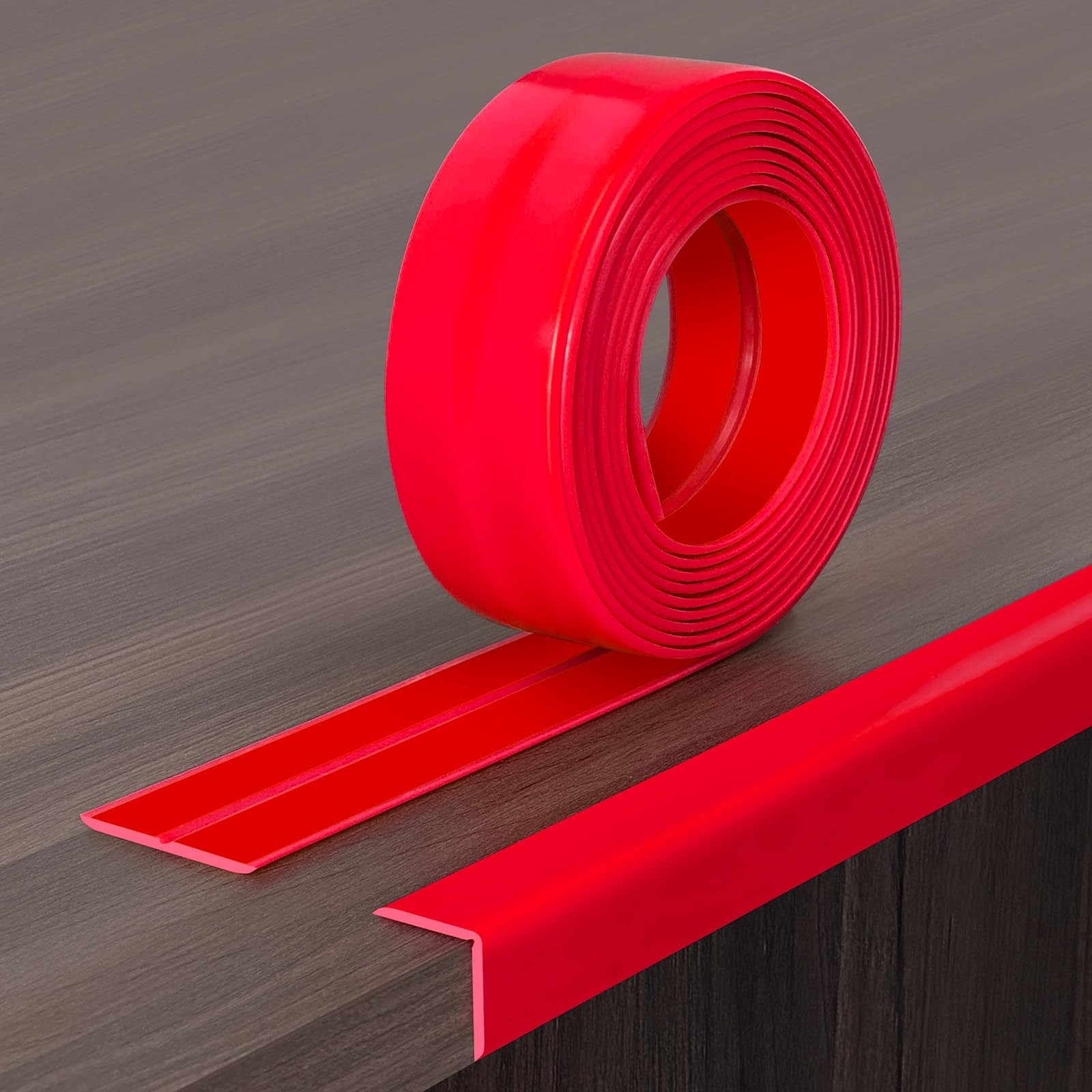 Wall Corner Protector, Peel and Stick Wall Corner Trim, Flexible Rubber Moldi…
