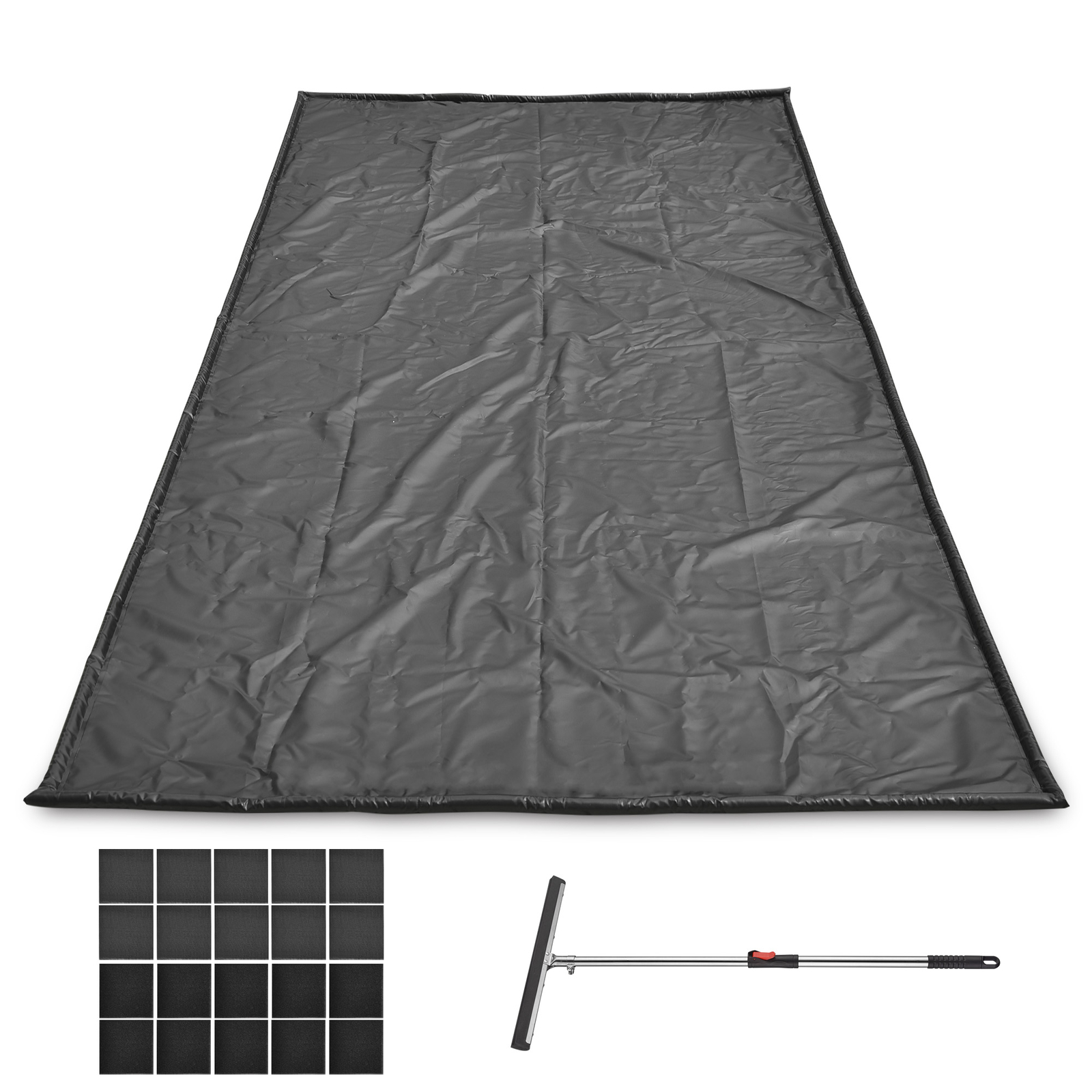 Yescom Containment Mat Garage Floor Mat for SUV Snow Mud Compact Size 7’9″x16′