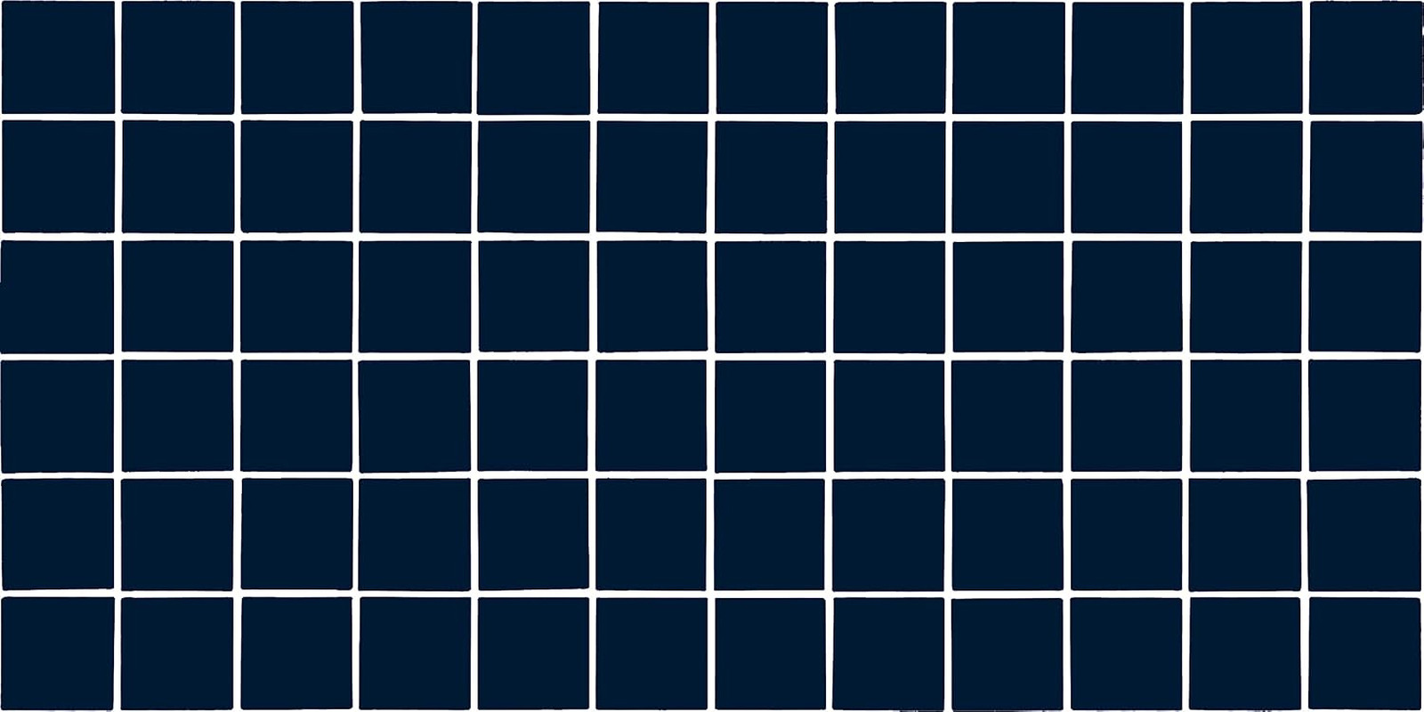 Navy Semi-Gloss 2″ x 2″ Ceramic Mosaic for Backsplashes & Walls (12 PC)