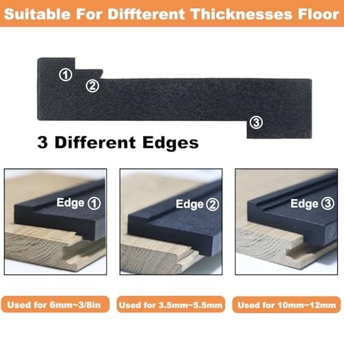 Tapping Block for Vinyl Laminate Flooring Tool 3 Edge Double Sided Durable