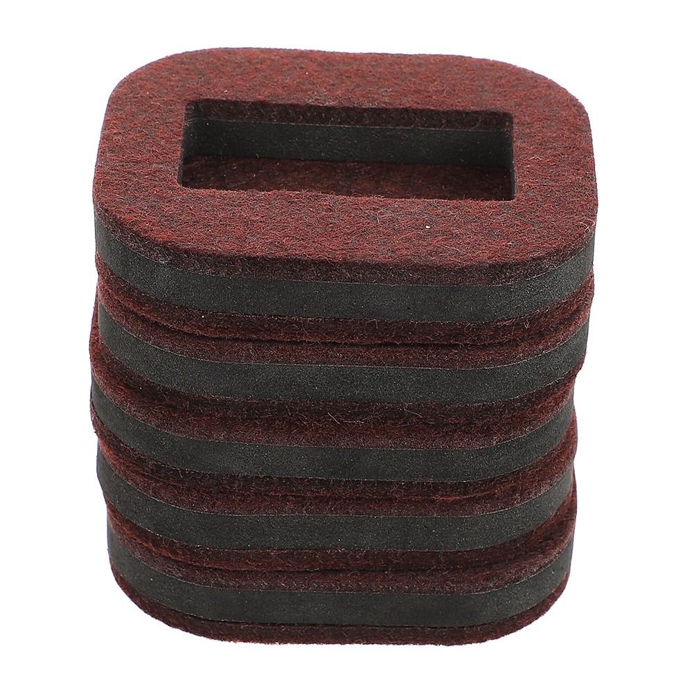 5 Pcs Roller Holder Furniture Caster Felt Cups Rolling Chair Office