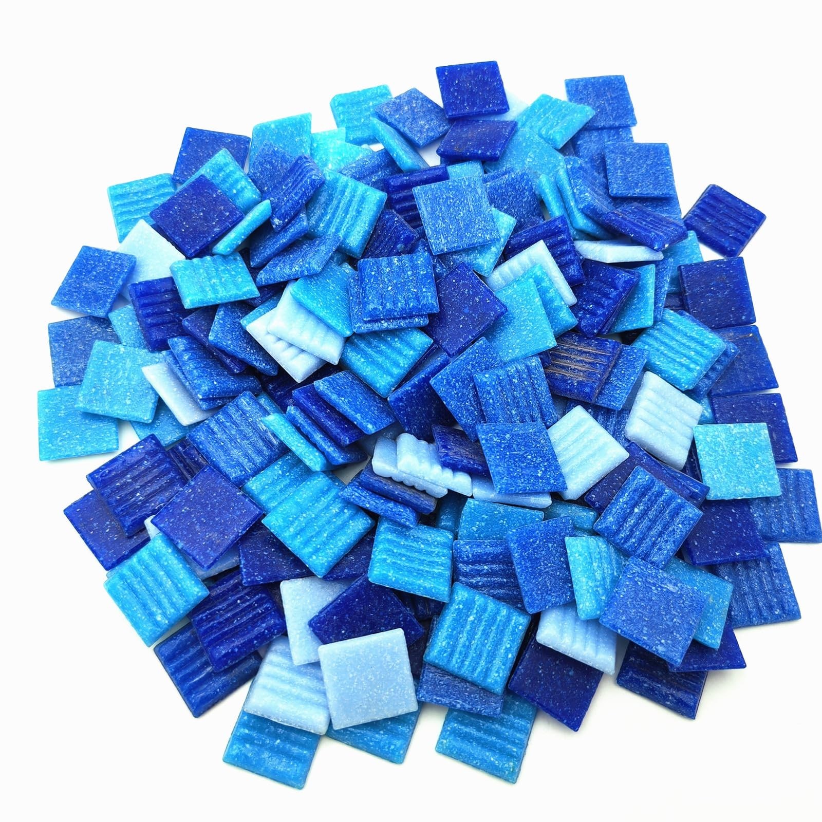 1.1LB Quartz Mosaic Tiles, 3/4″ Multi Color Mosaic Pieces Stones for DIY Mosa…