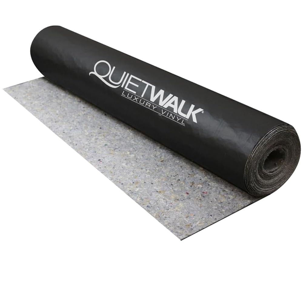 QuietWalk LV 50 Sq Ft Luxury Vinyl, Laminate, or Wood Underlayment (Float, Gl…