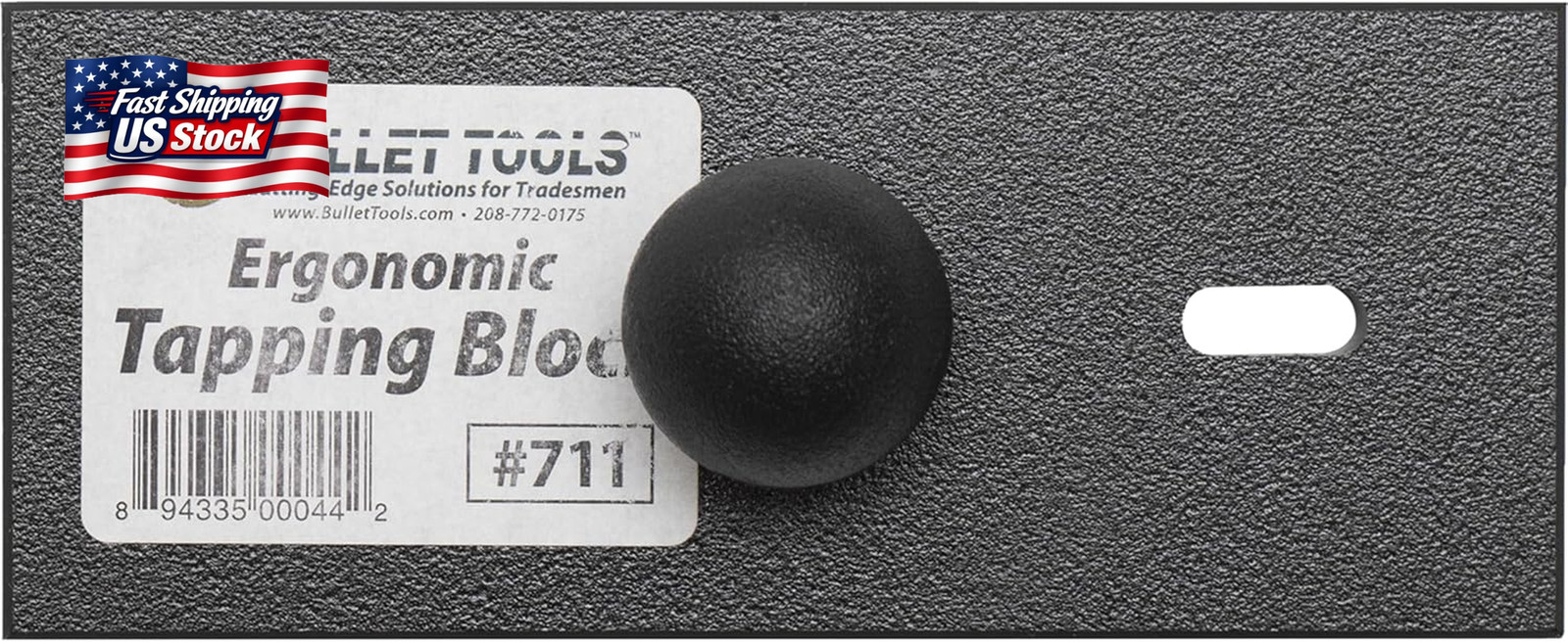 Marshalltown Bullet Tools Standard Tapping Block, Durable Flooring Tool, Easy Gr