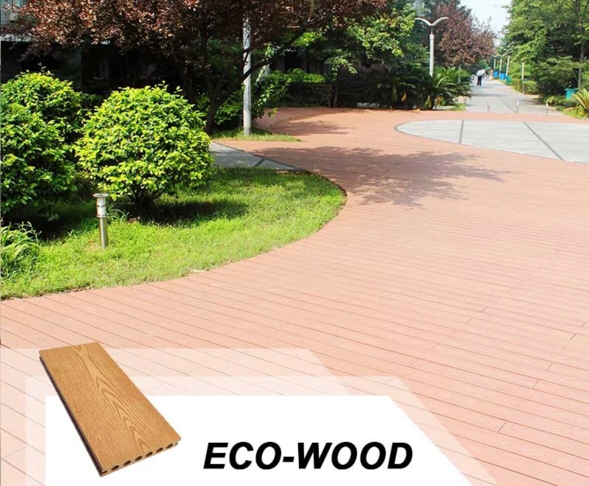 WPC floor decking, UV resistant, For Patio, Garden, Outdoors 5.5in. X 105in.