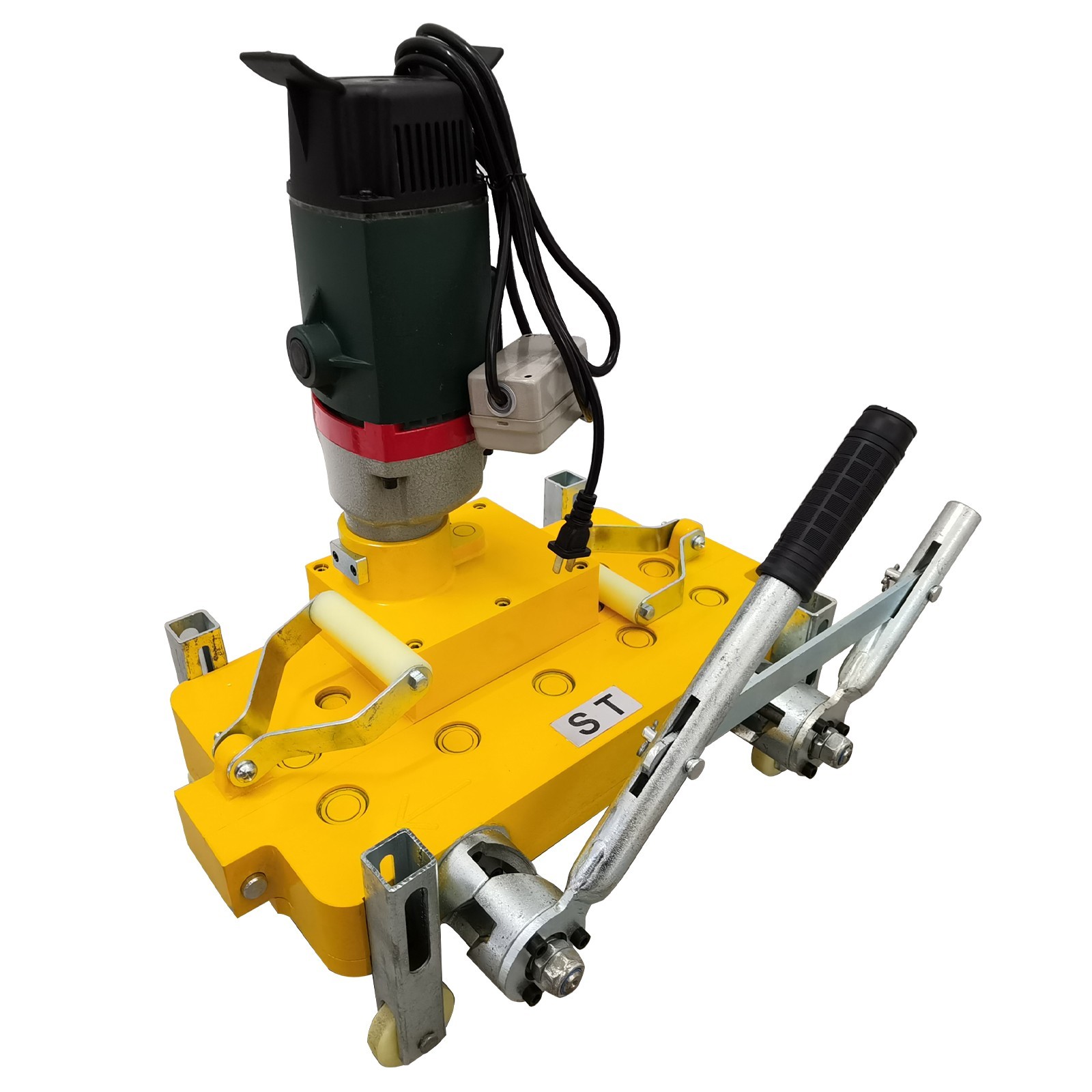 Portable Color Steel Tile/Color Tile Aluminum Edge Locking Machine for 470/475