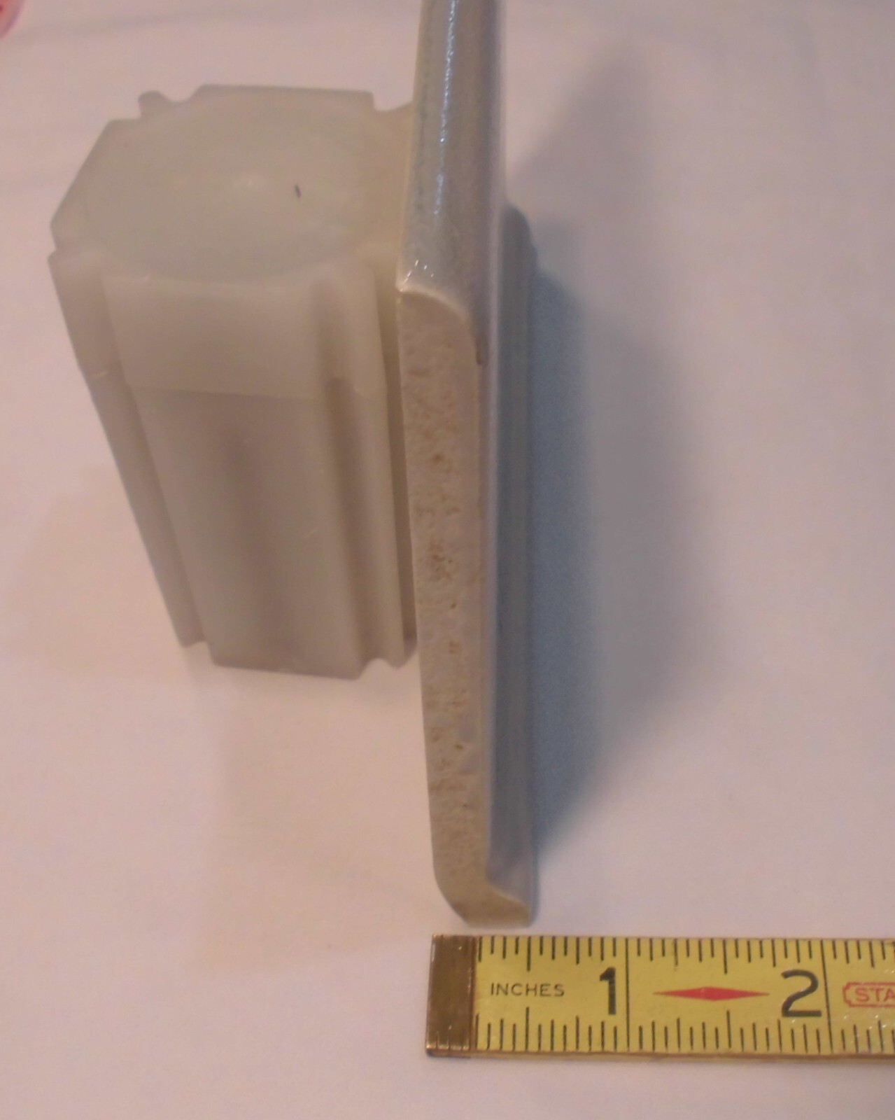 1 pc. Crystalline Gray; base/cove Ceramic Tile; 4-1/8″ X 6″ by American Olean