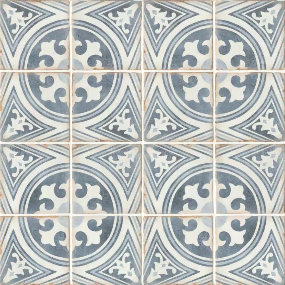 Casablanca 5 In. X 5 In. Anfa Ceramic Tile (5.27 Sq. Ft./Case)