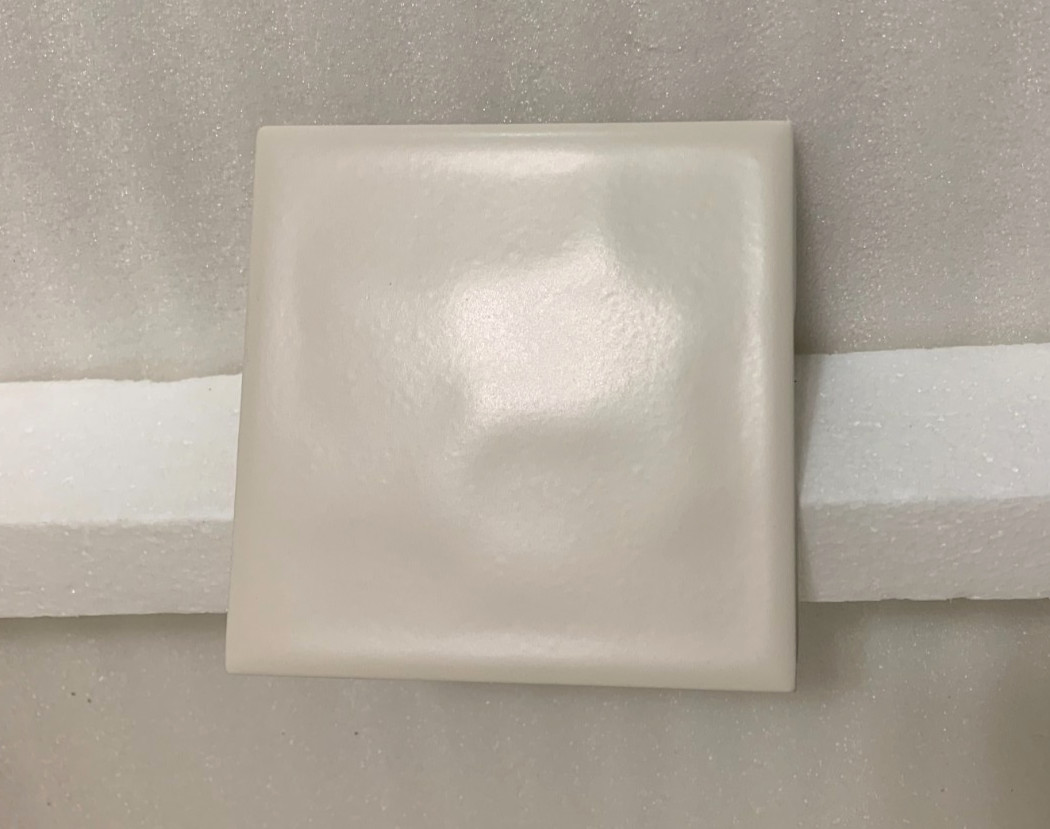 New Vintage Florida Ceramic French Provinci Potters Touch 4 3/8″ x 4 3/8″ Matte