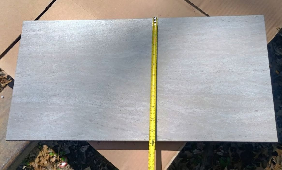 American Olean Waterside Pebble 12×24 Matte Porcelain Tile Stone Look Espresso