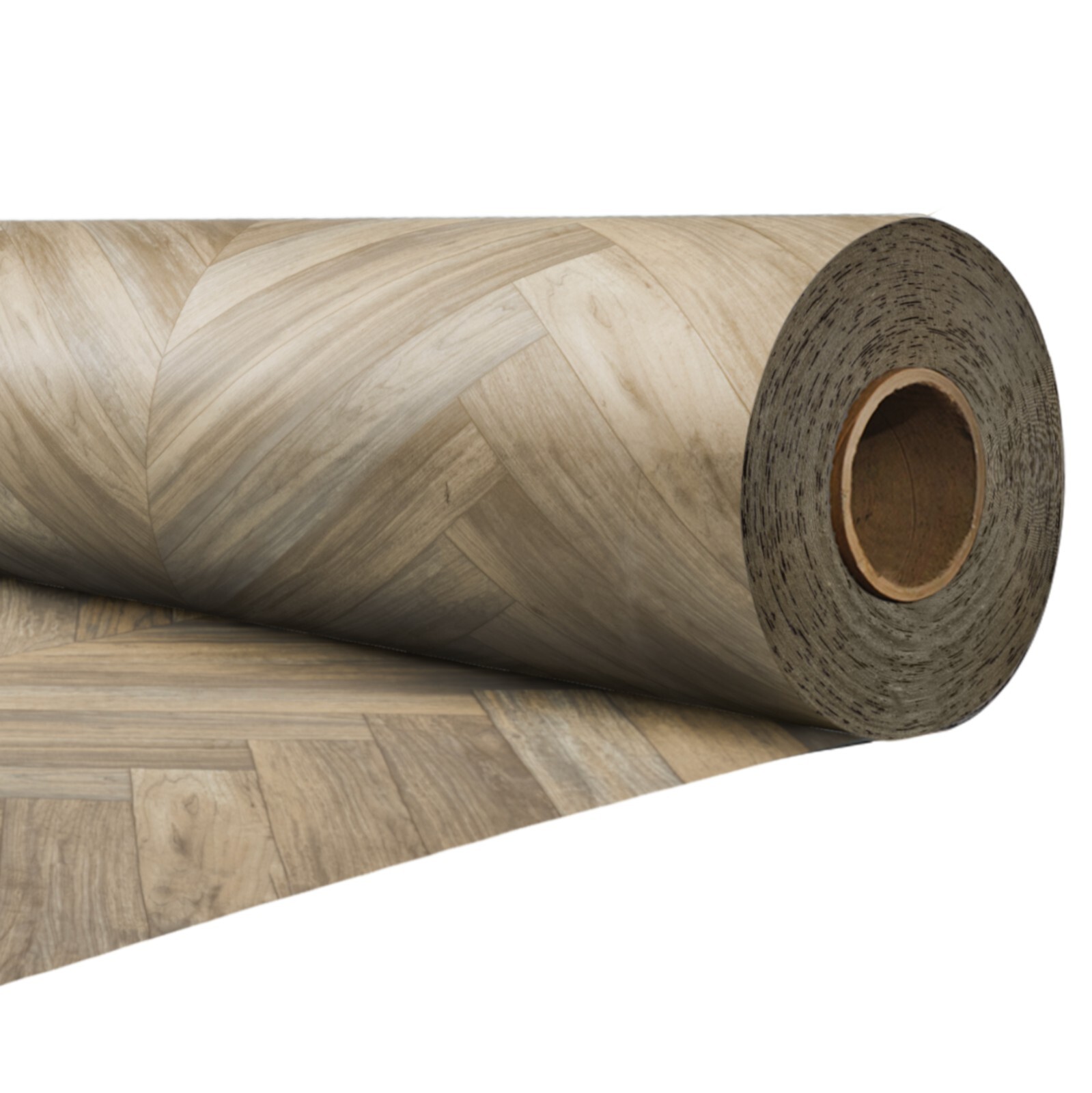RecPro RV Herringbone Vinyl Wood-Style Flooring | 8.5′ Wide x 1.5mm Thick