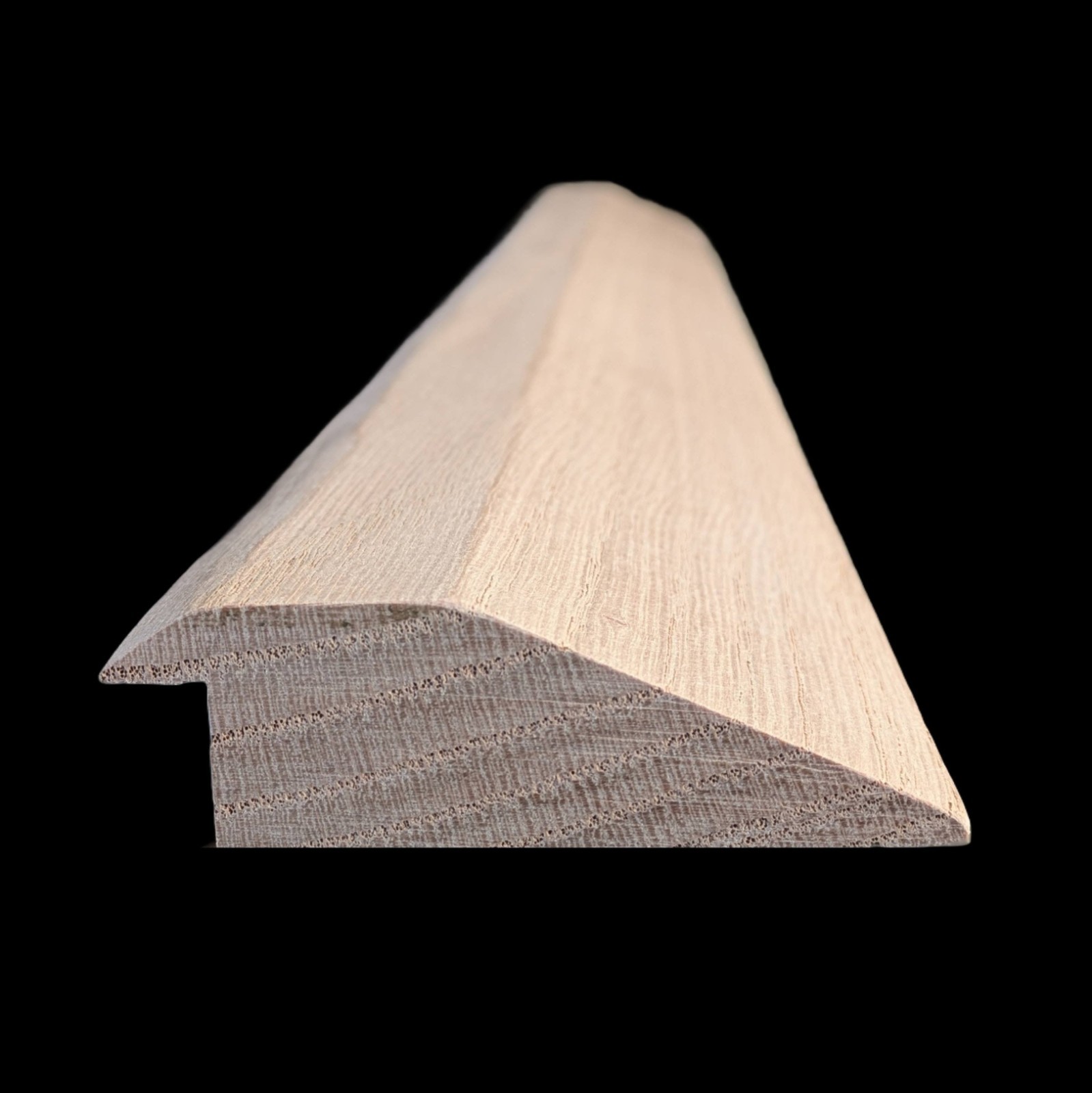 3/4″ Offset Solid Oak Floor Transition | 3/4″ Floor Height Difference | 48″ Long