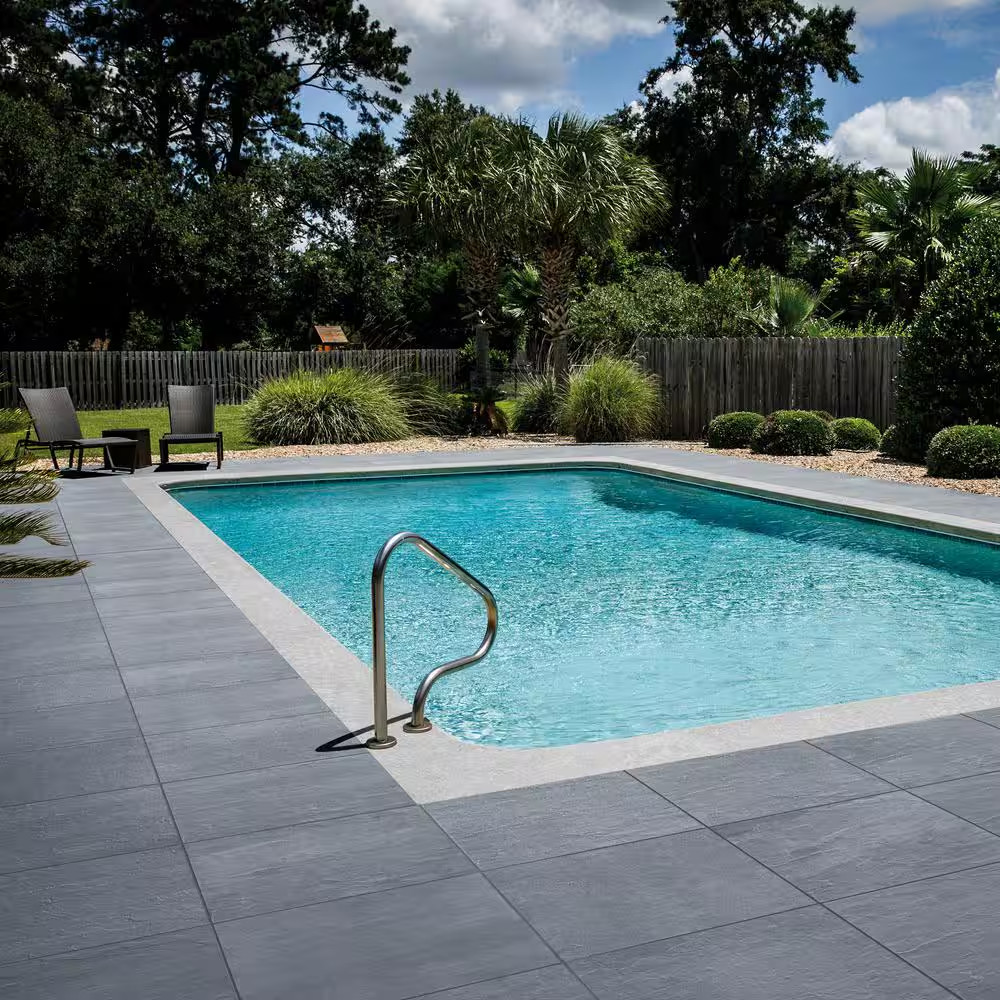 Bluestone Natural Cleft 24 In. X 24 In. X 0.75 In. Stone Look Porcelain Paver