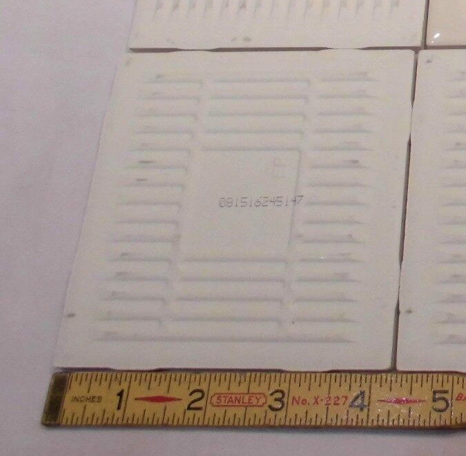 1 pc. Glossy Ceramic Tile *Biscuit Color* by American Olean 4-1/4″ New Stock