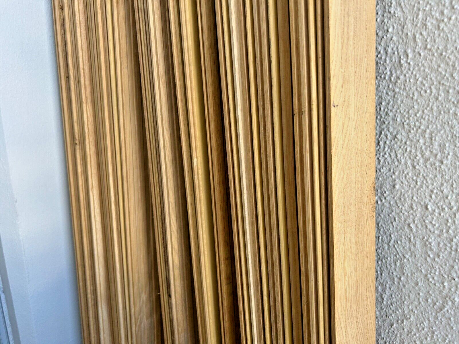 Natural Oak Wood Planks 48 Square Feet – New – 3″ Wide x 1/2″ wide
