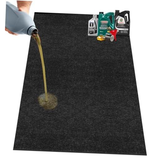 36″ x 60″ Oil Drip Mat for Garage Driveway, Reusable Floor Oil Spill Leak