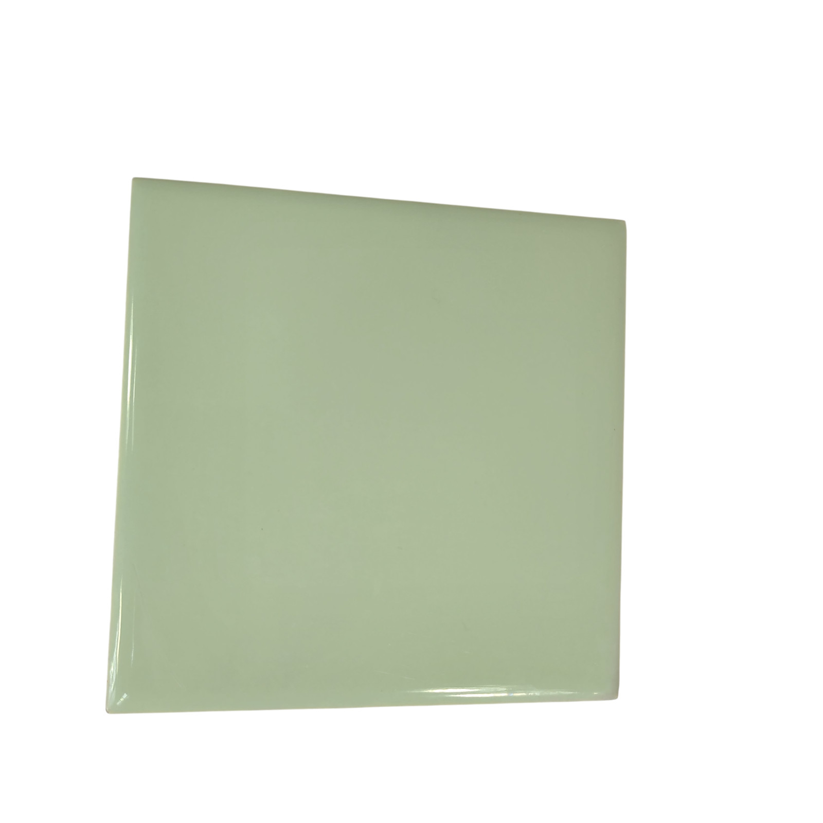 Green Jade Ceramic Tile 4 3/8 inch Jadeite Subway Backsplash Mid Century Modern