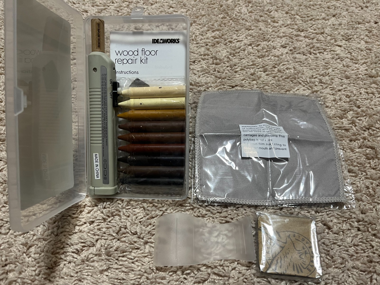 Brand New Wood Floor Repair Kit 24 piece