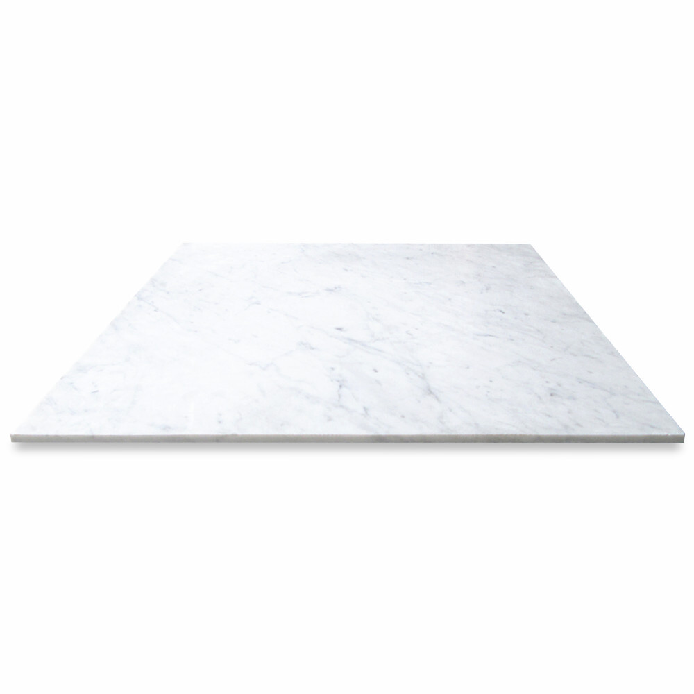 C46H 24×24 Carrara Marble Floor Honed Tile Venato Bianco White Carrera