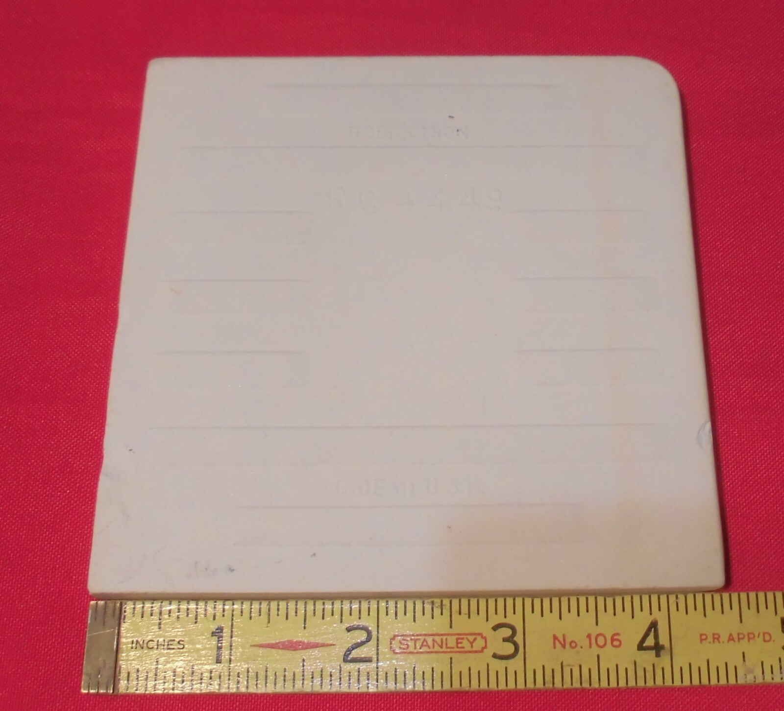 1 pc. Sandstone / Buckwheat: Glossy Ceramic Corner Bullnose Tile by Robertson Co