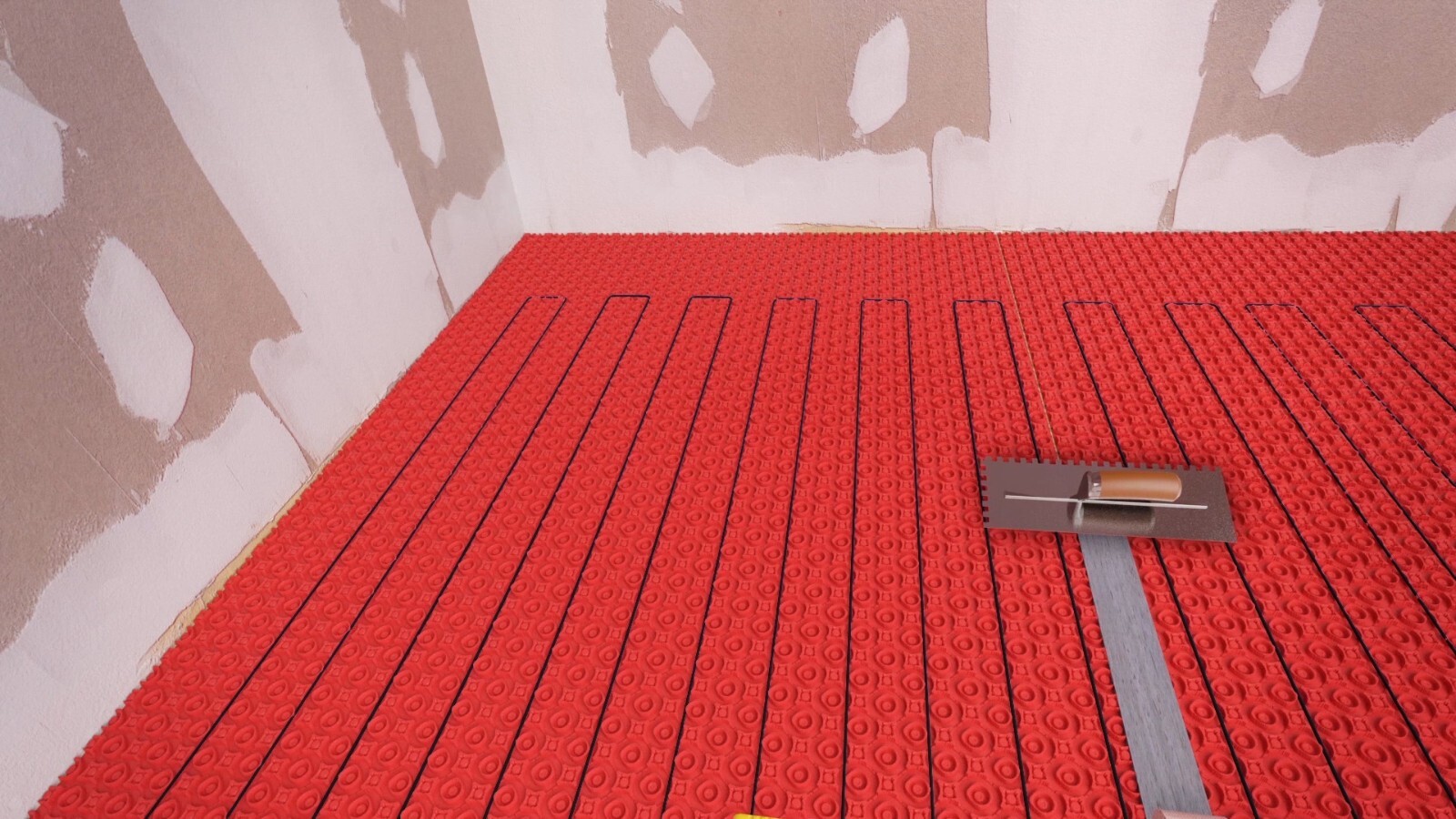 Prova FLEX-HEAT Floor Heat Membrane Roll – Uncoupling Tile Underlayment 52 Sq Ft