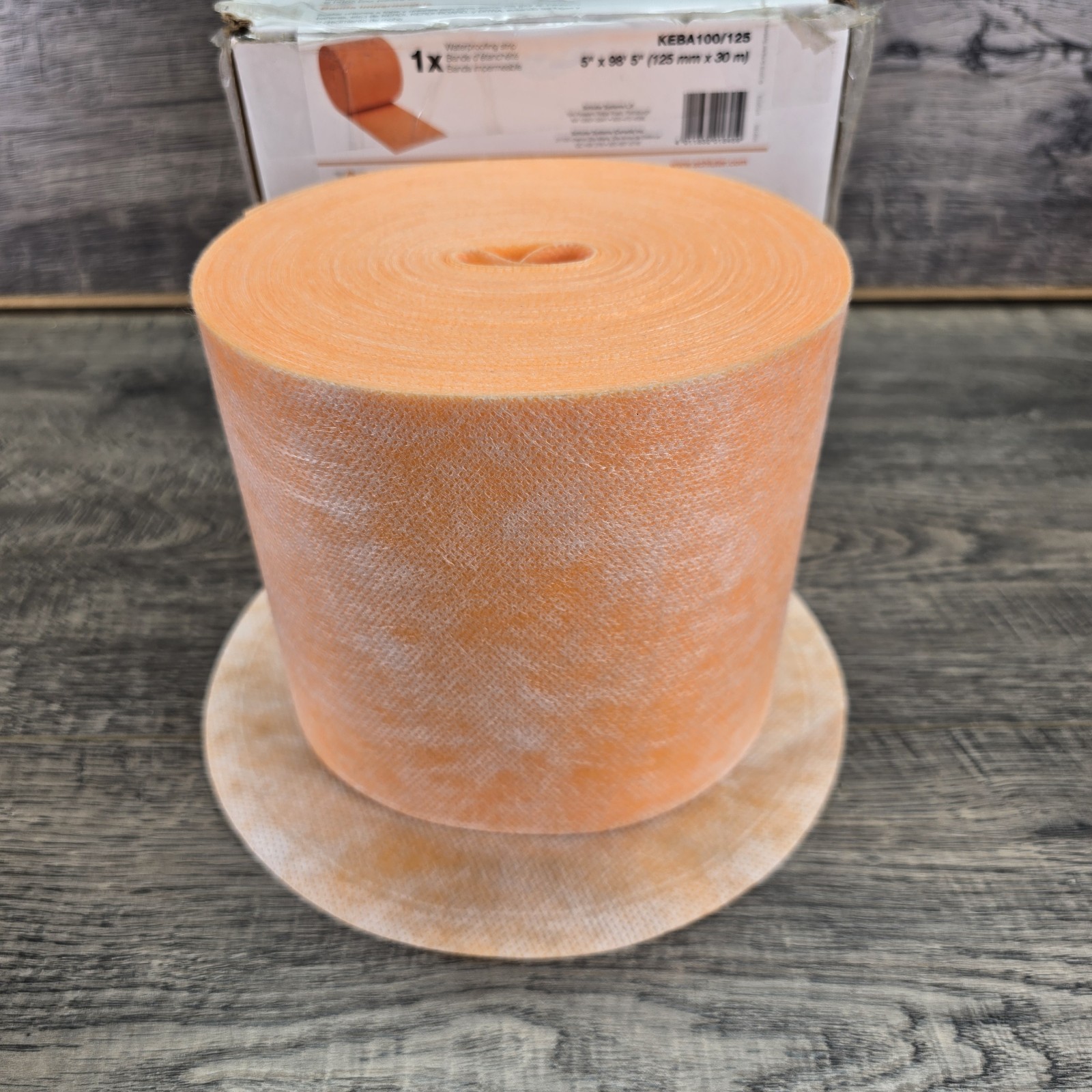 Schluter Kerdi Band Waterproofing Strip 5″×98’5″ KEBA100/125 New In a Sealed Box