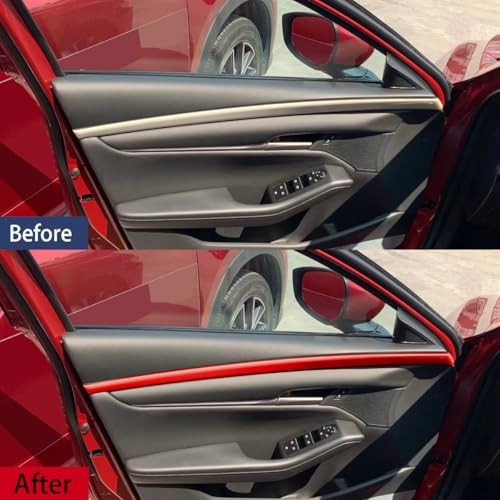Car Accessories Fit for 2019 2020 2021 2022 2023 2024 2025 Mazda 3 Axela Red