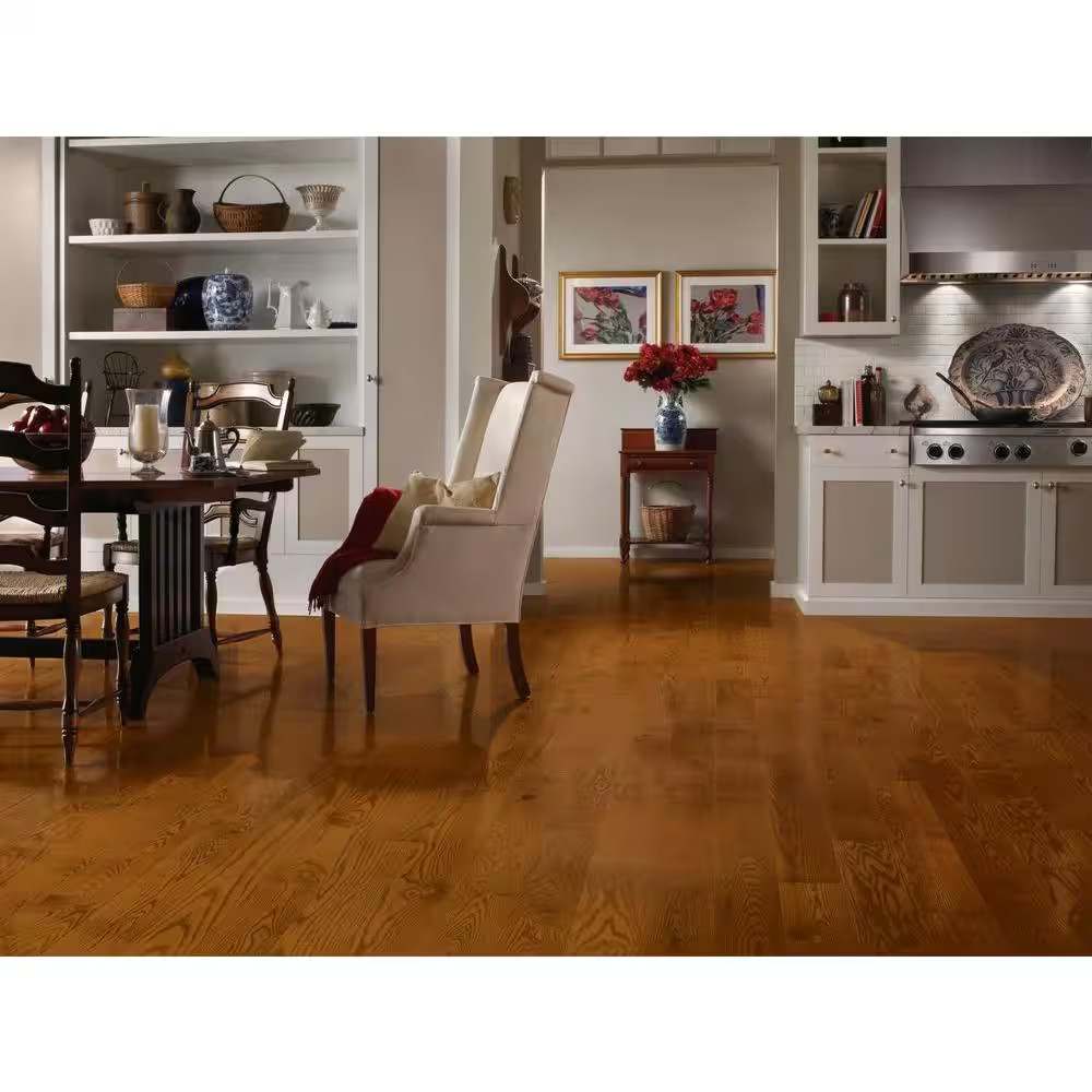 American Originals Copper Dark Oak 3/4 In. T X 3-1/4 In. W Smooth Solid Hardwood