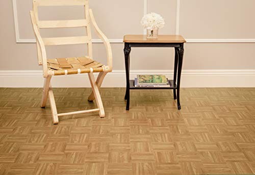 Achim Home Furnishings Achig FTVWD23220 Nexus Oak Parquet, 12 Inch x 12 Inch,