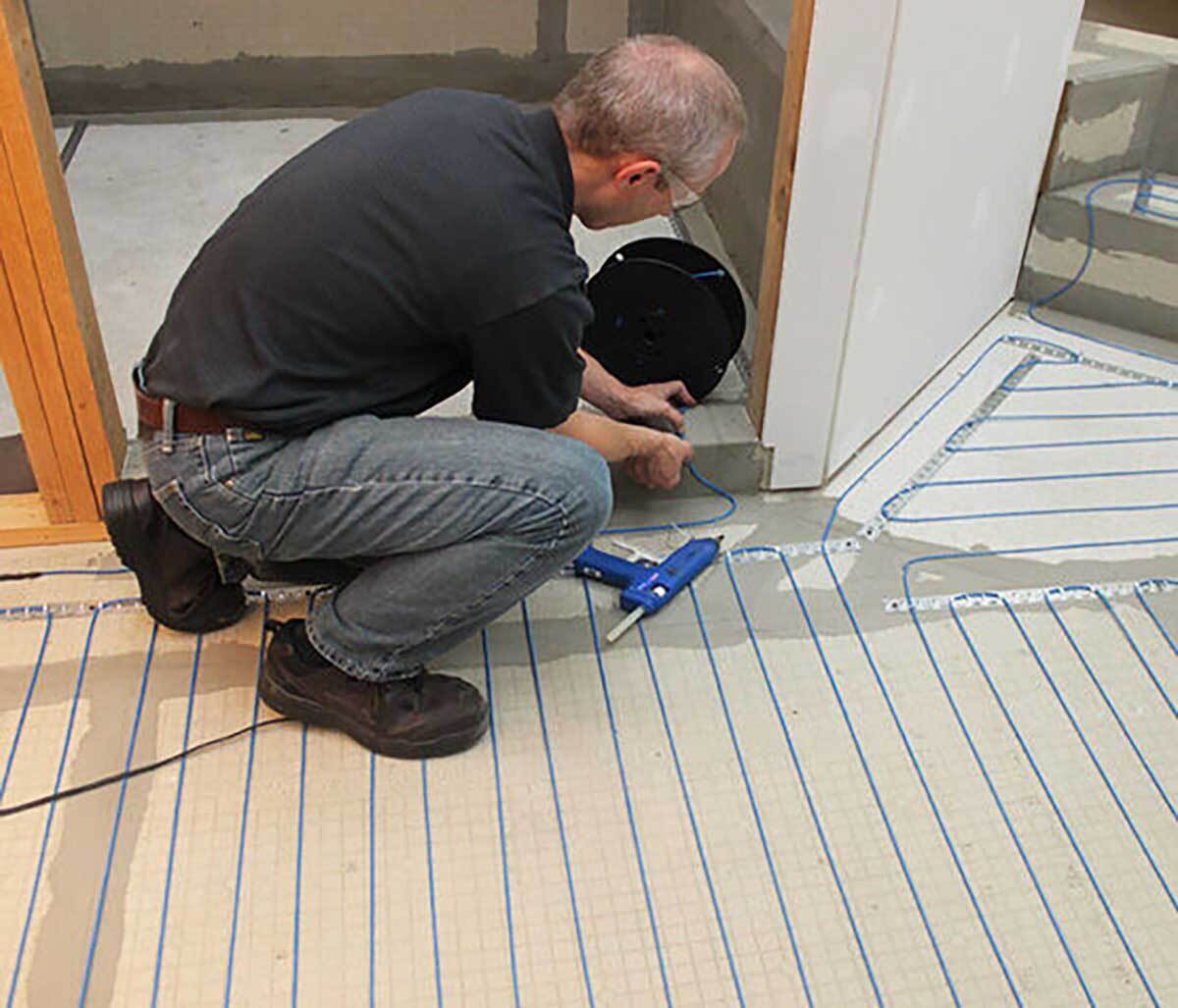 SunTouch Radiant Floor Heating Cable / Spool 240 V MADE in the USA Complete KIT