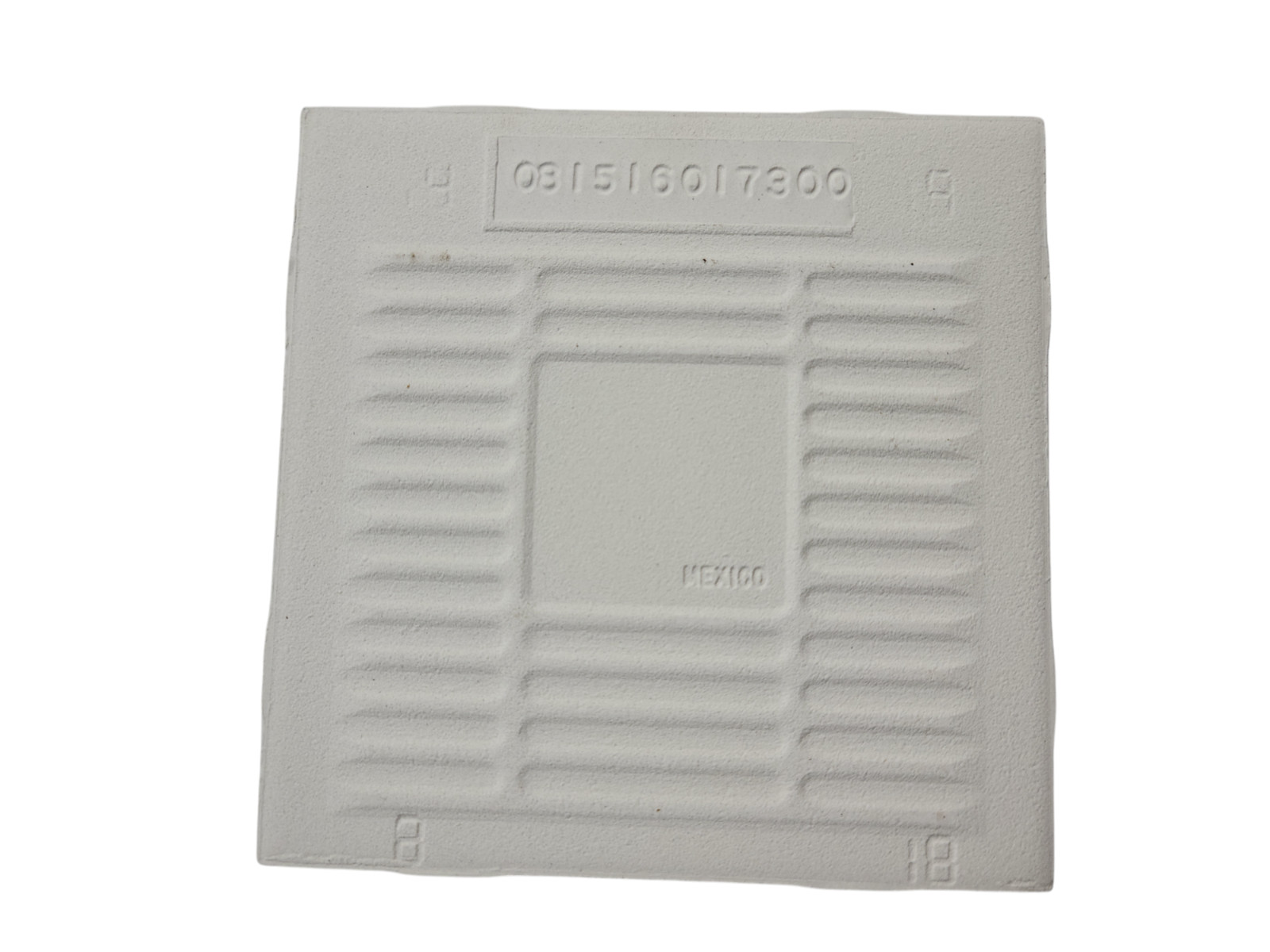 Pale Pink Ceramic 4.25 in Tile Subway Square Mid Century Modern Color 363 Blush