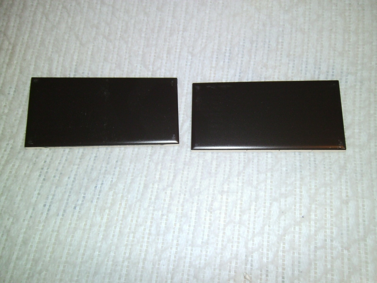 (1) Black Ceramic Tile 3×6″ Vintage Subway Rectangle Black Matte American Olean