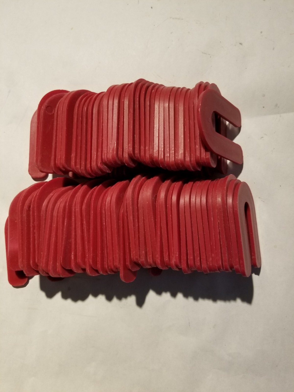 75 Shims Plastic Horseshoe Tile Spacer 1/8 Inch x 2.75″ x 1-7/8″ (lot of 75)