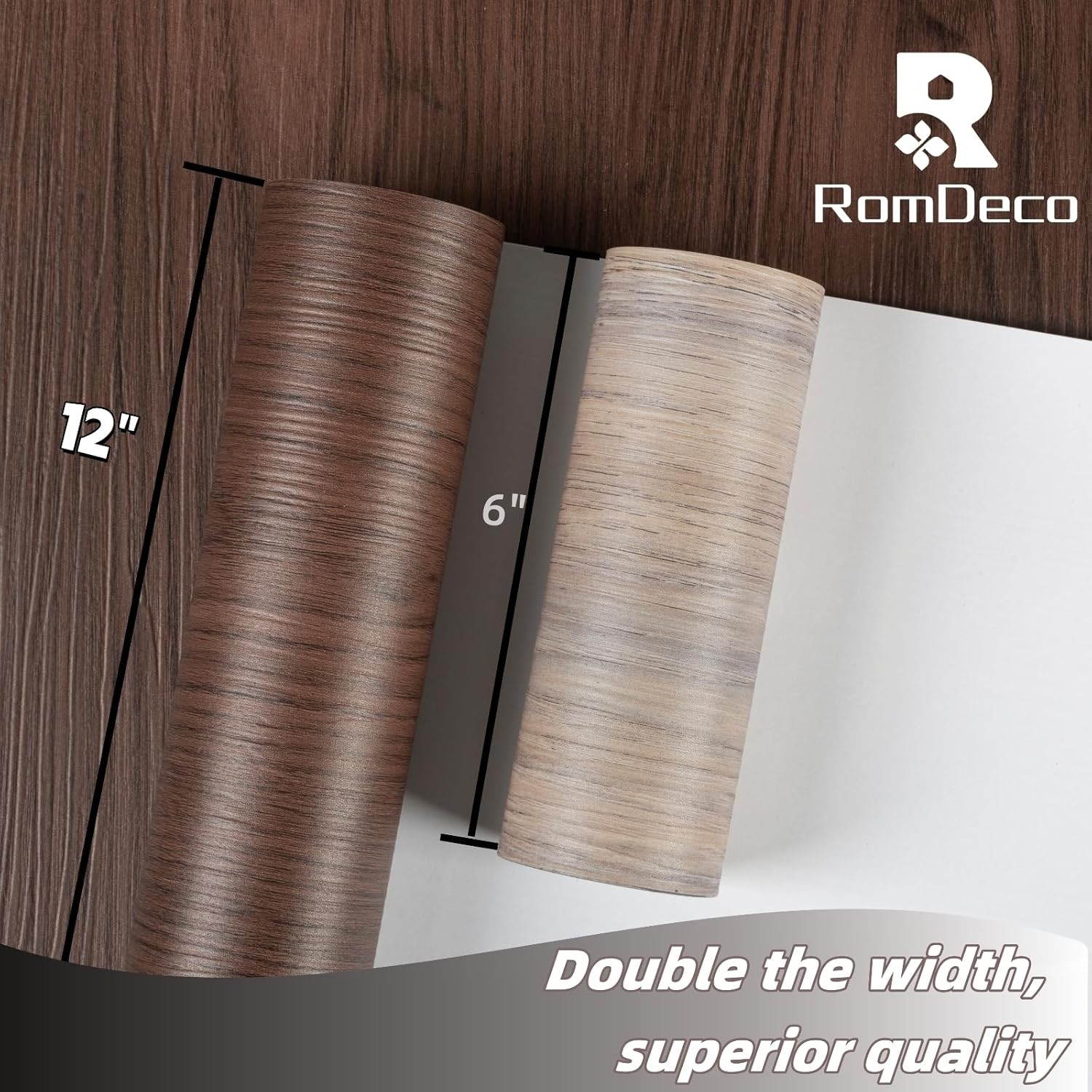 Peel and Stick Floor roll:12 *118in Vinyl Flooring roll Waterproof,self-Adhesive
