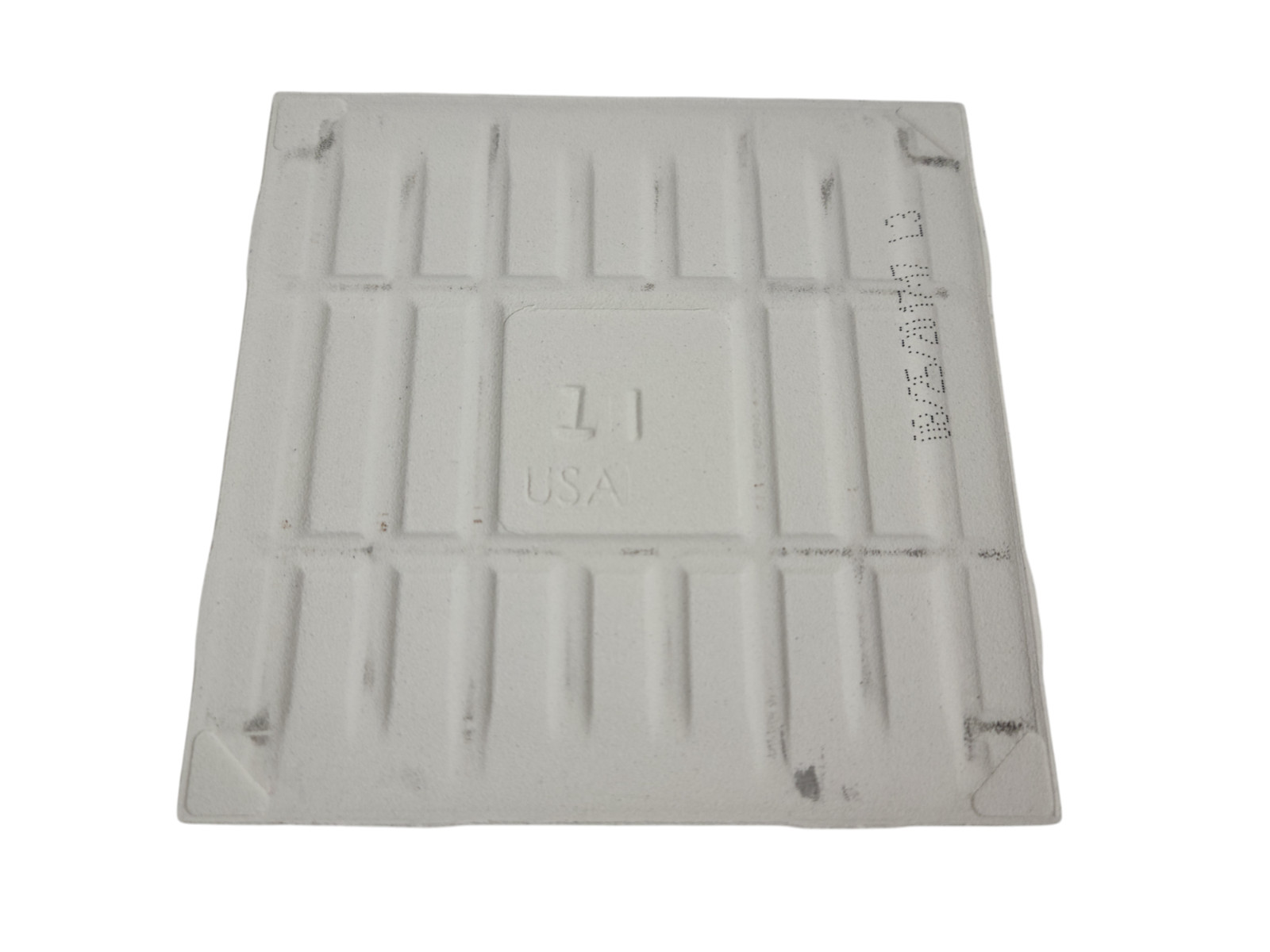 Beige Ceramic Tile 4.25 in Almond Bone Matte Subway Square Mid Century Modern
