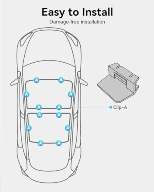 Non-Sagging Model 3 Sunshade Roof with Advanced Nano-Ice Model 3 (2024-2025)